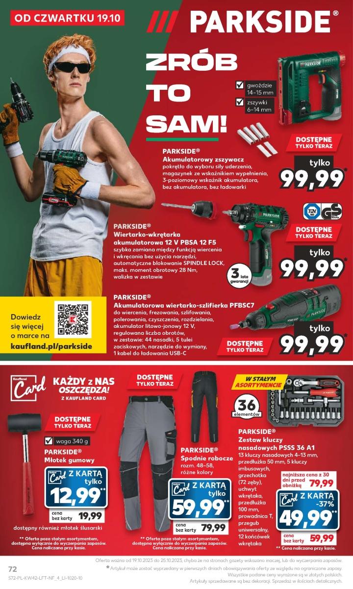 Gazetka promocyjna Kaufland str. 72