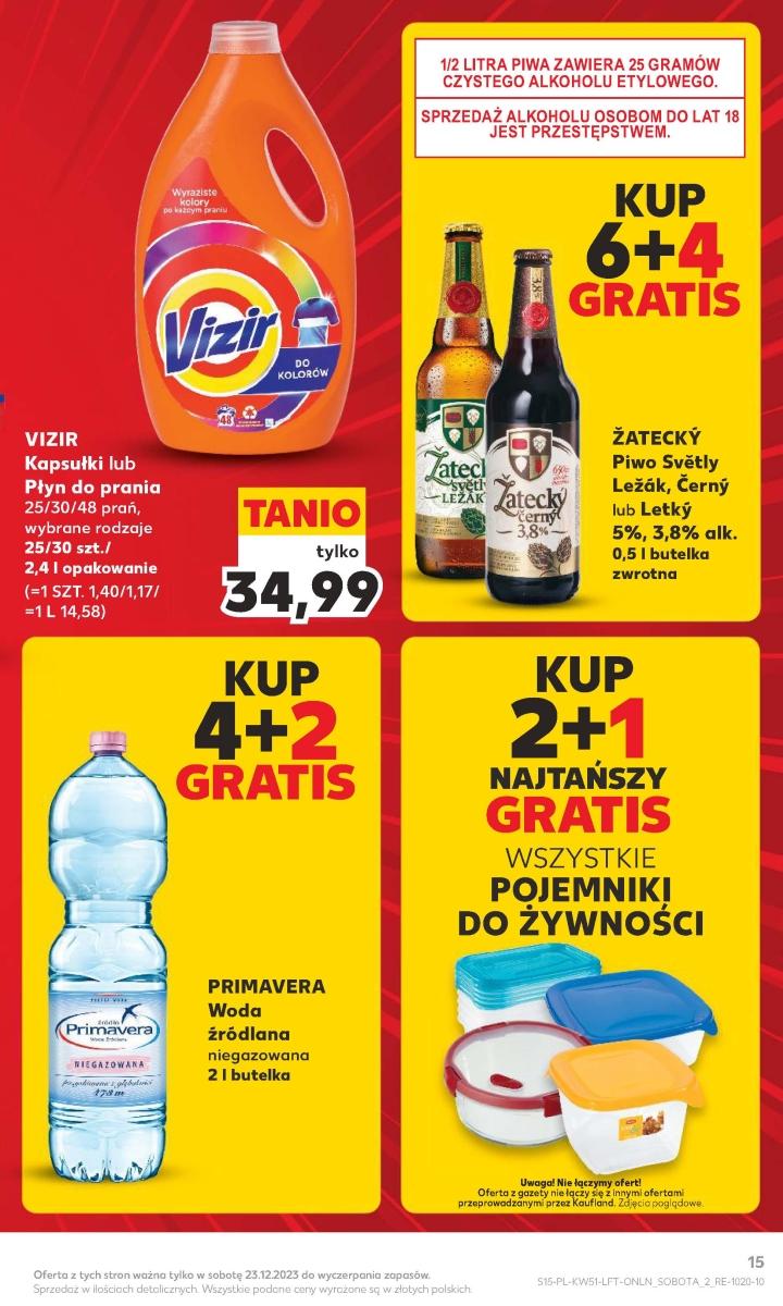 Gazetka promocyjna Kaufland str. 15