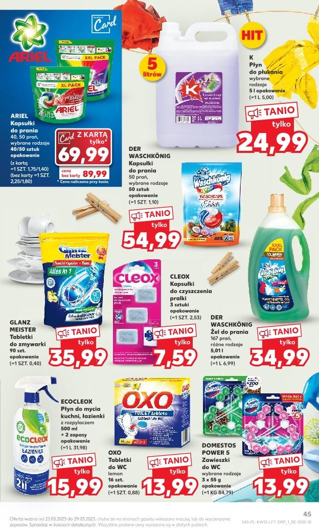 Gazetka promocyjna Kaufland str. 45