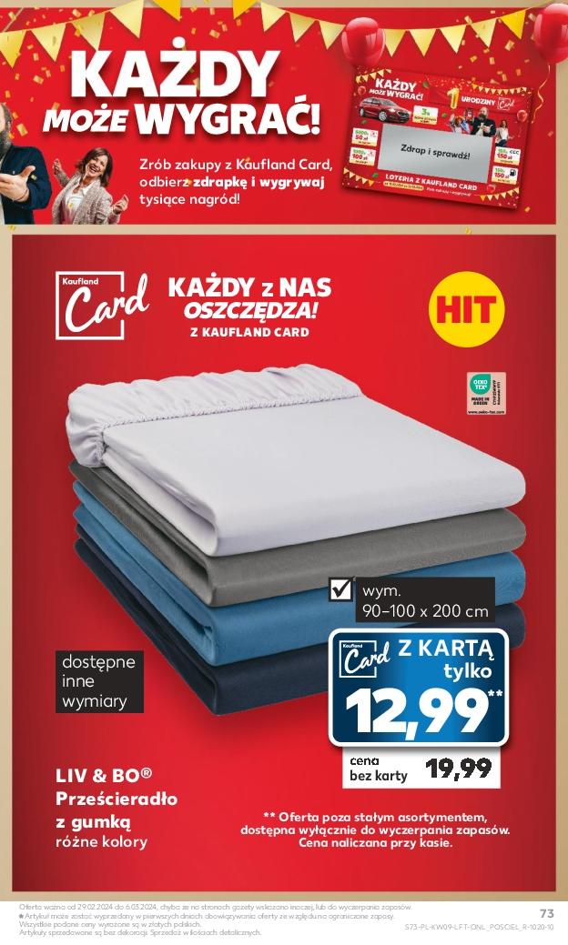 Gazetka promocyjna Kaufland str. 73