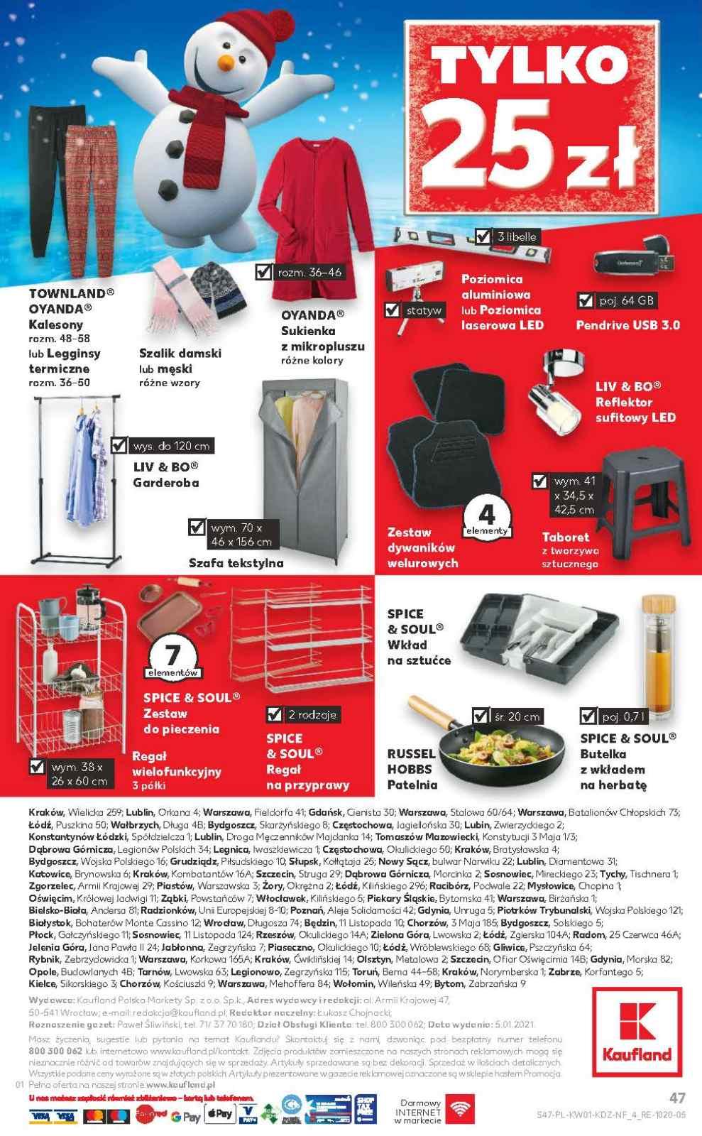 Gazetka promocyjna Kaufland str. 47