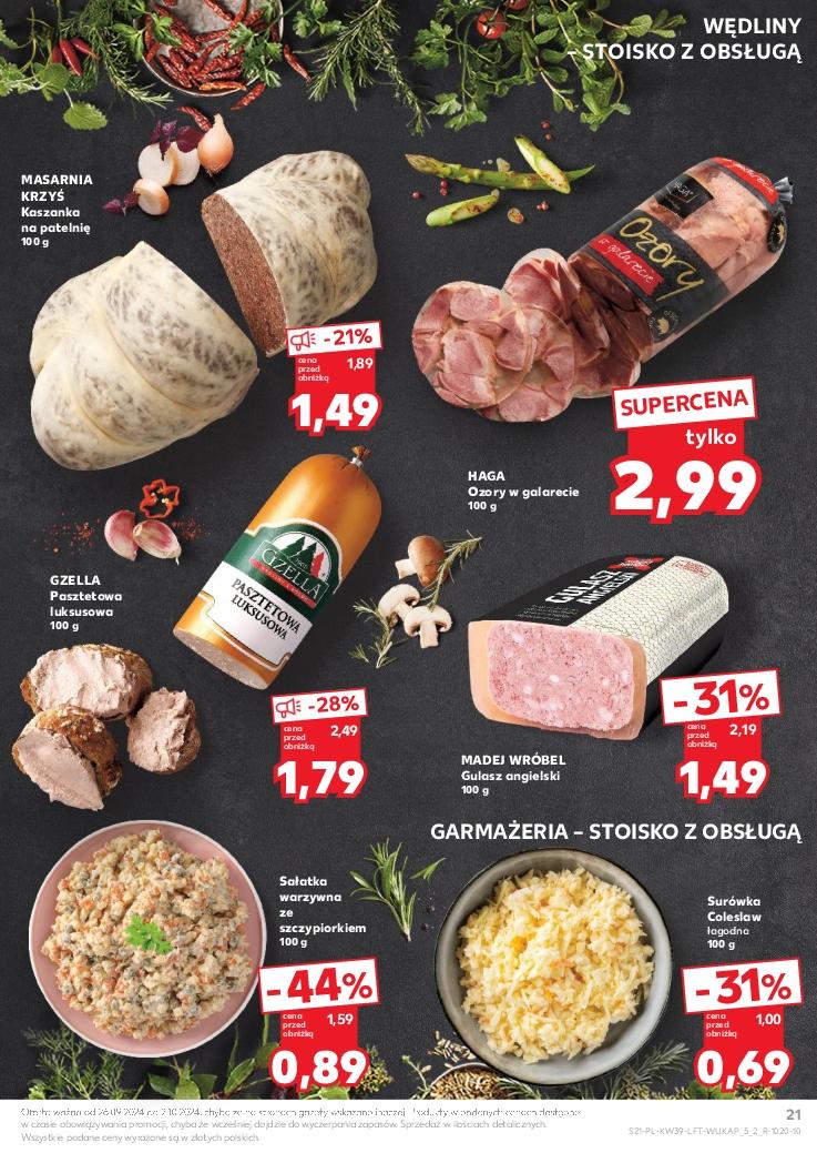 Gazetka promocyjna Kaufland str. 21