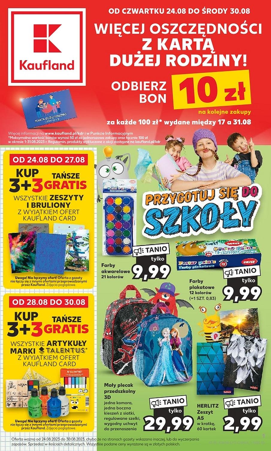 Gazetka promocyjna Kaufland str. 1