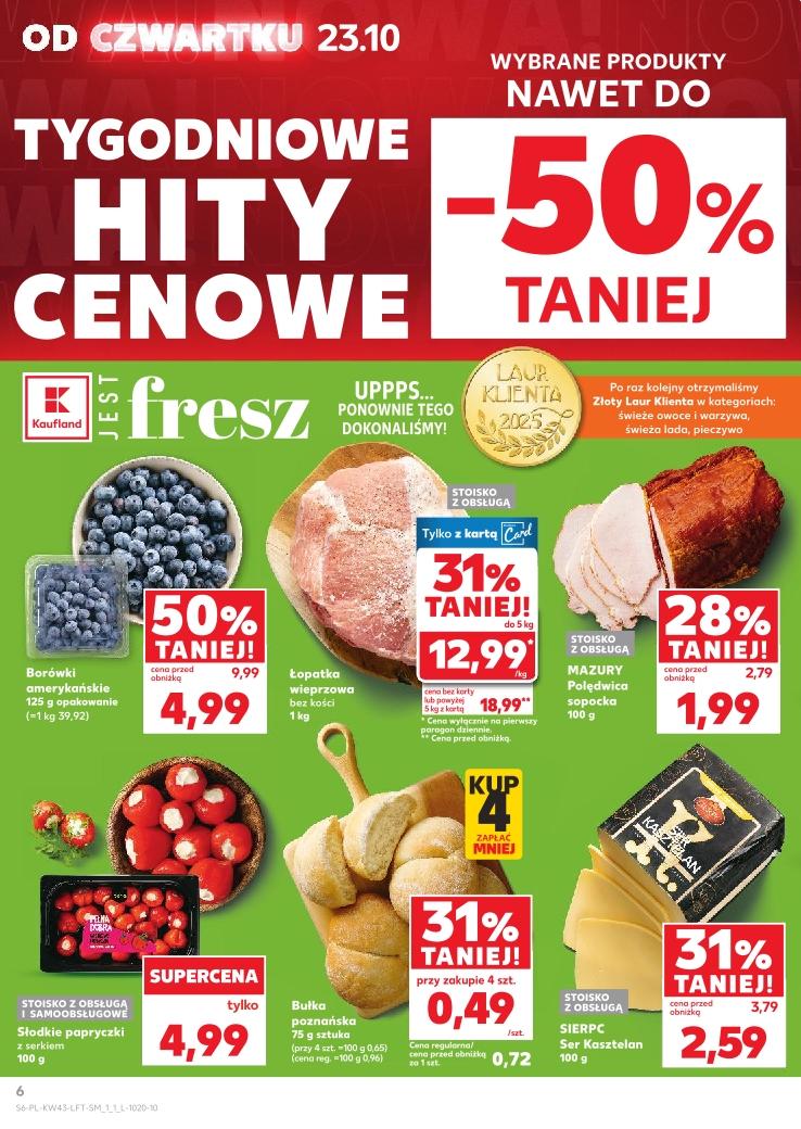 Gazetka promocyjna Kaufland str. 6