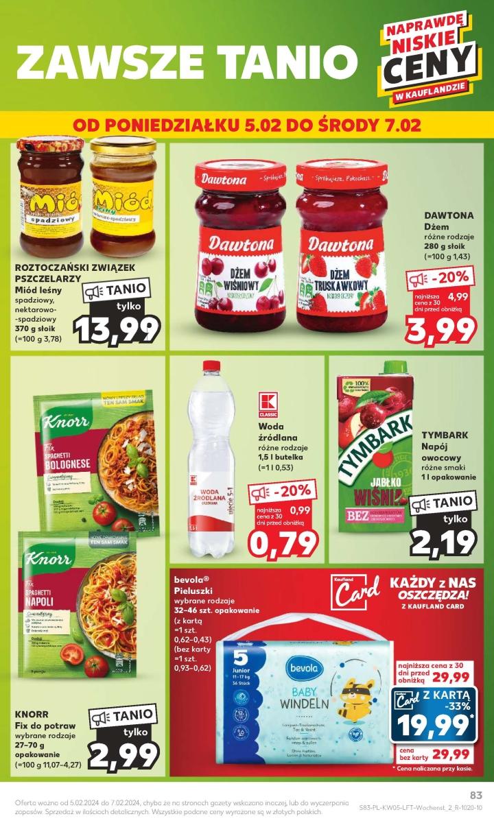 Gazetka promocyjna Kaufland str. 83