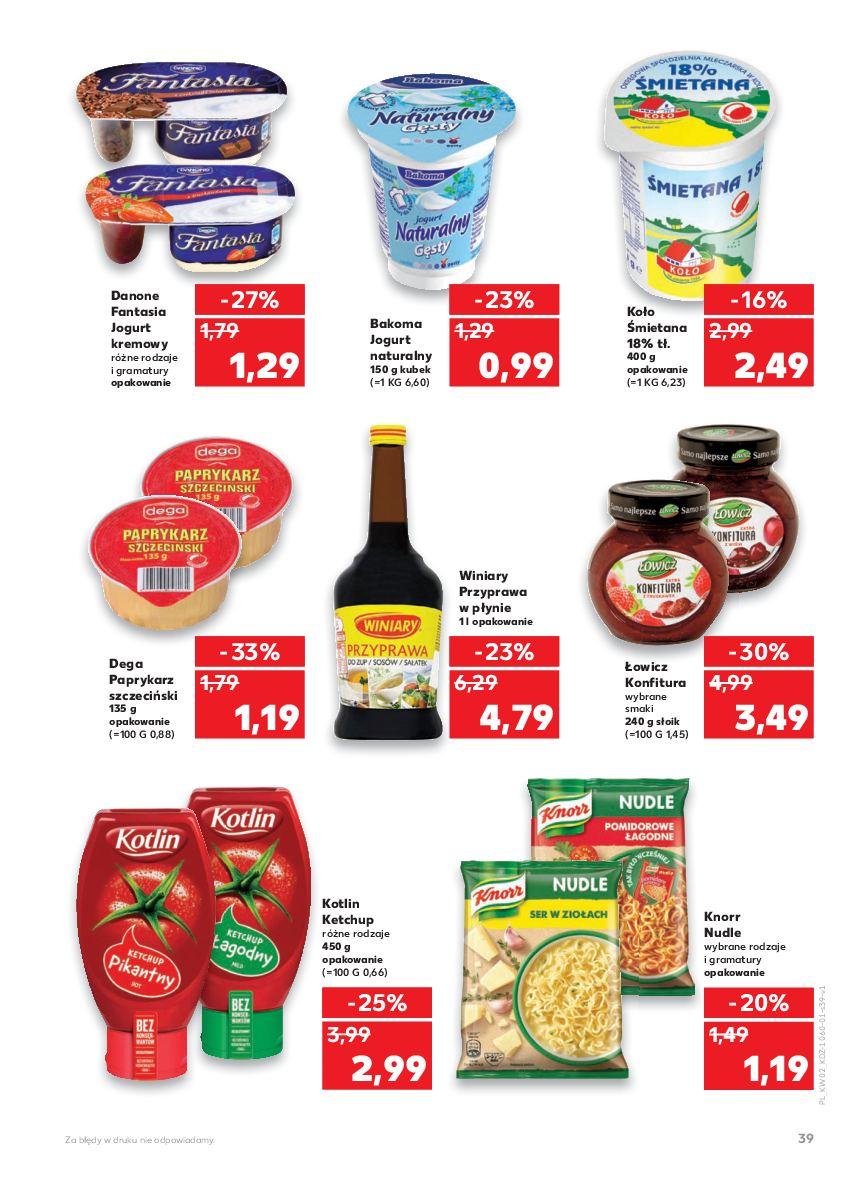 Gazetka promocyjna Kaufland str. 39