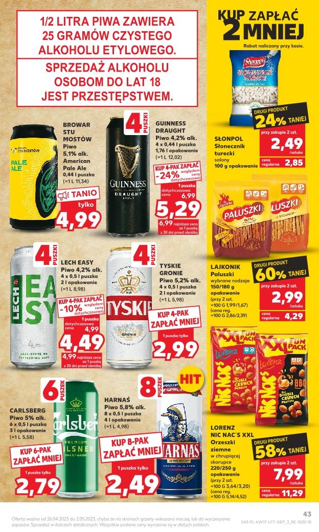 Gazetka promocyjna Kaufland str. 43
