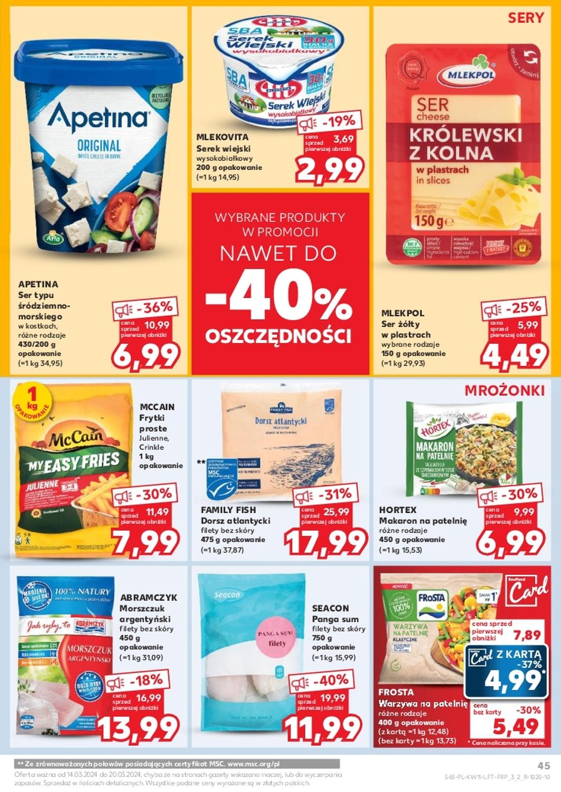 Gazetka promocyjna Kaufland str. 45