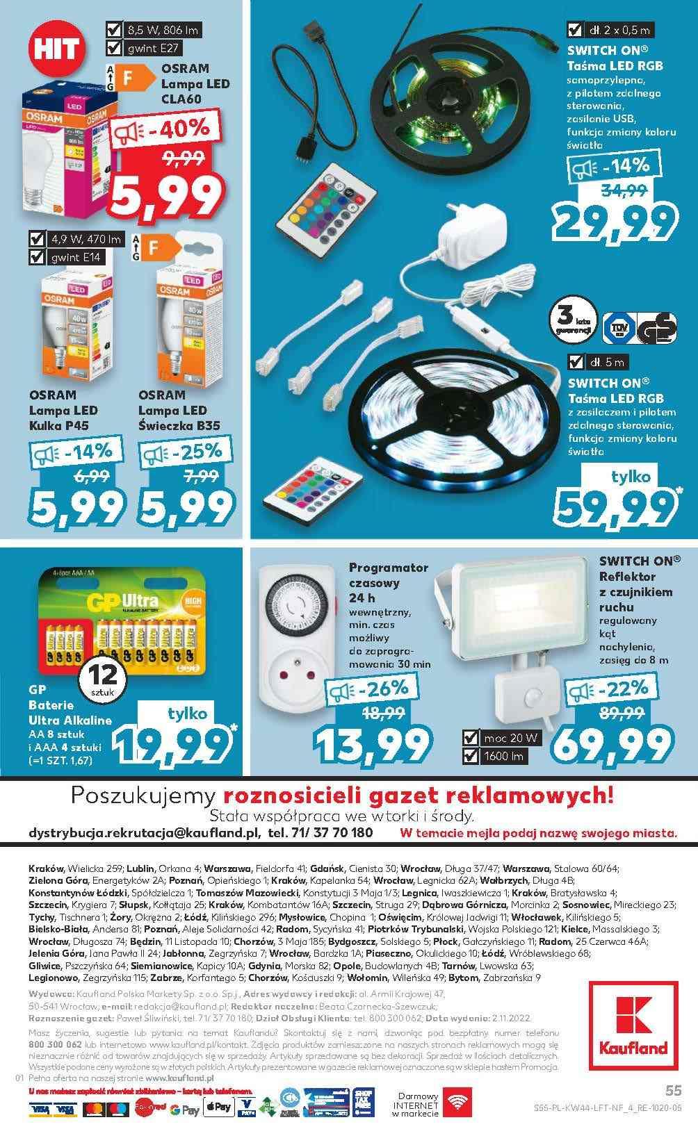 Gazetka promocyjna Kaufland str. 55