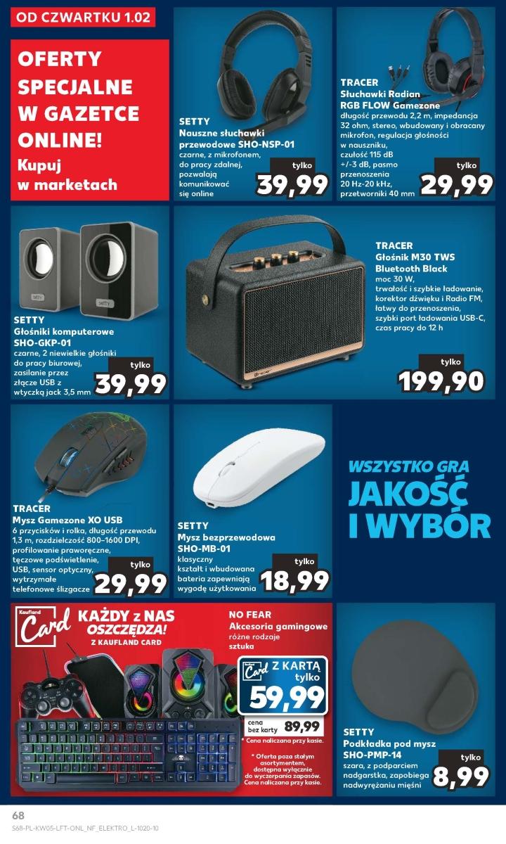 Gazetka promocyjna Kaufland str. 68