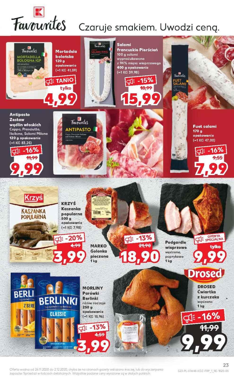 Gazetka promocyjna Kaufland str. 23