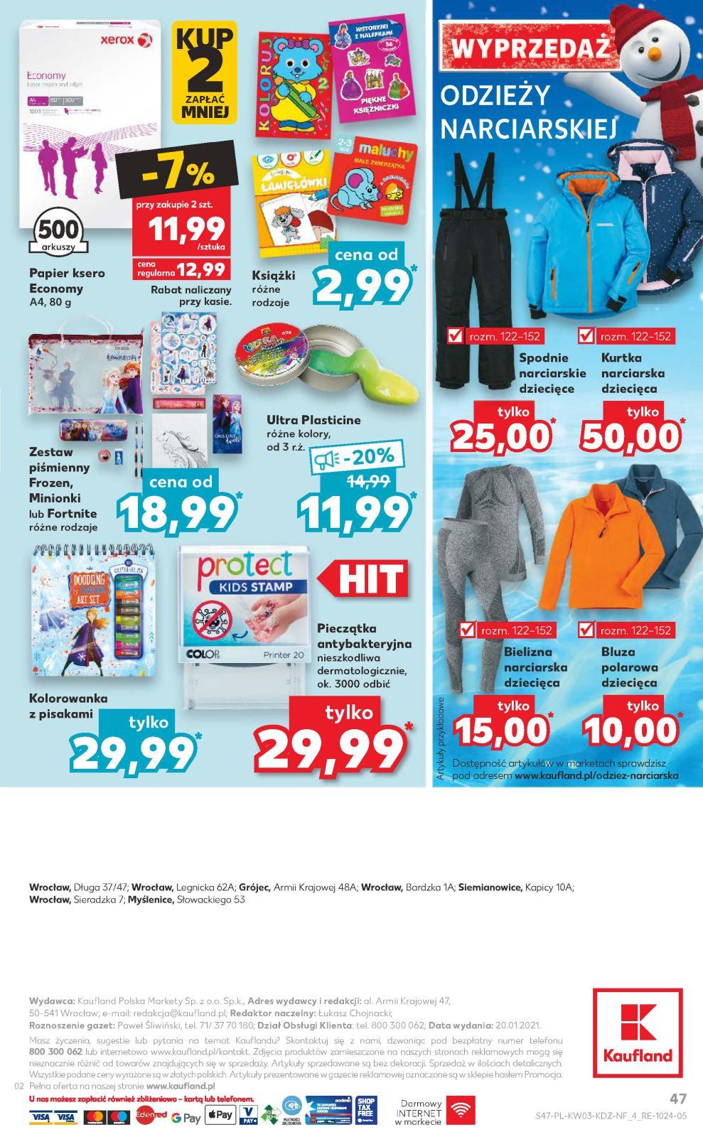 Gazetka promocyjna Kaufland str. 47