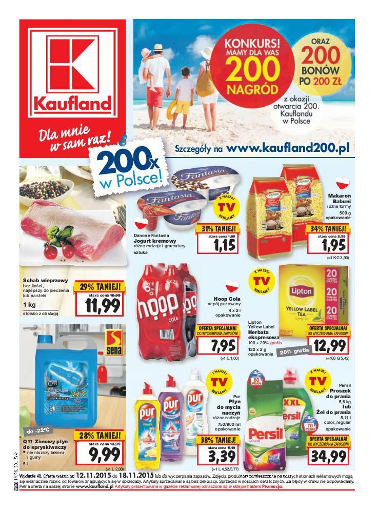 Gazetka promocyjna Kaufland str. 1