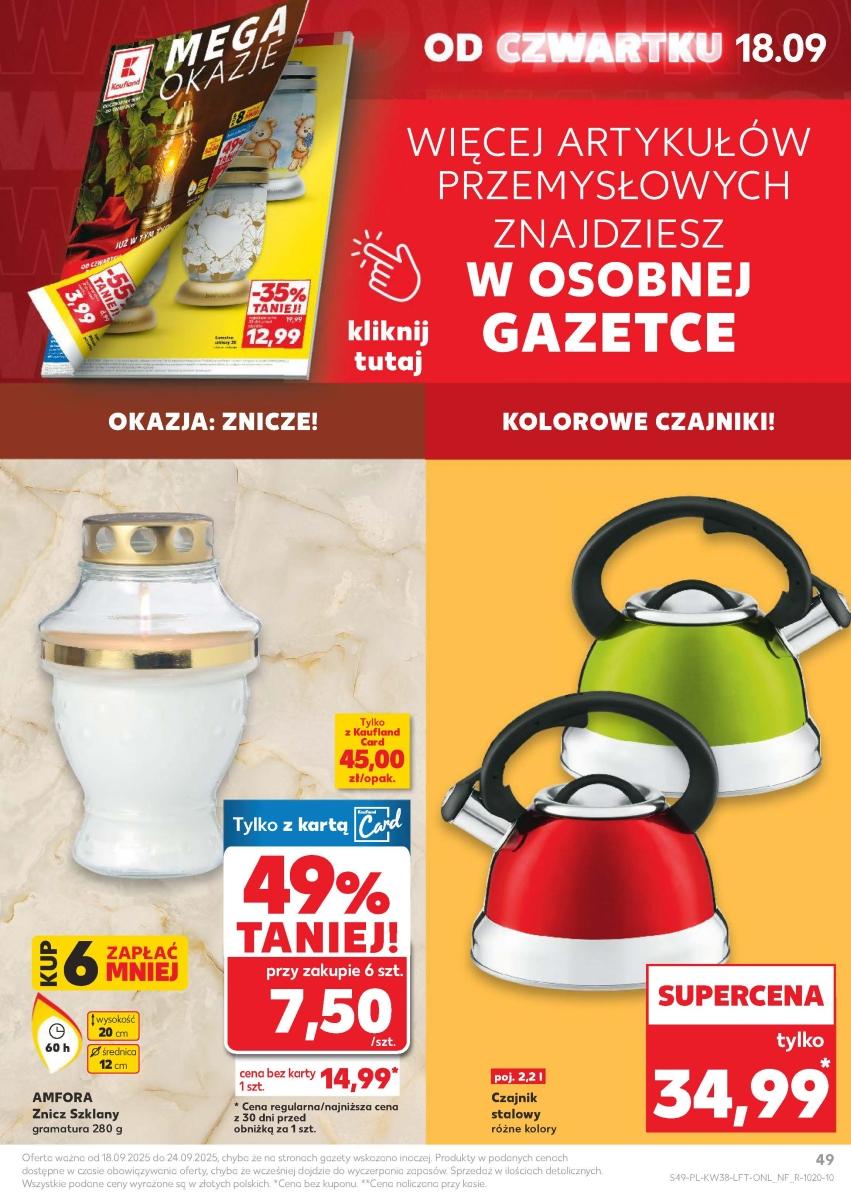 Gazetka promocyjna Kaufland str. 49