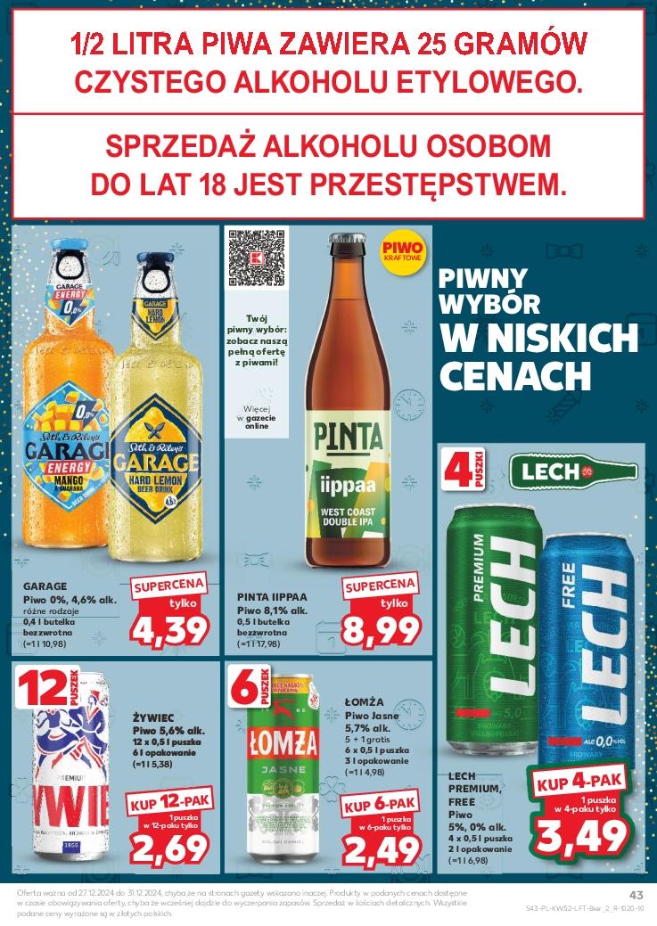 Gazetka promocyjna Kaufland str. 43