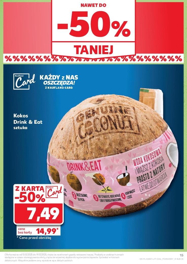 Gazetka promocyjna Kaufland str. 15