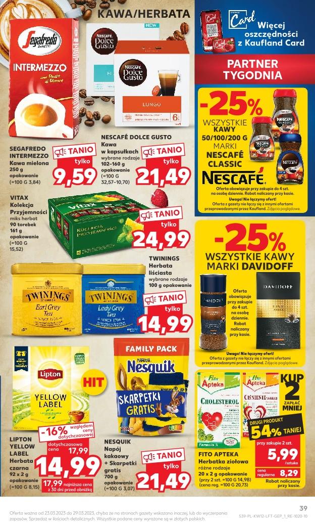 Gazetka promocyjna Kaufland str. 39