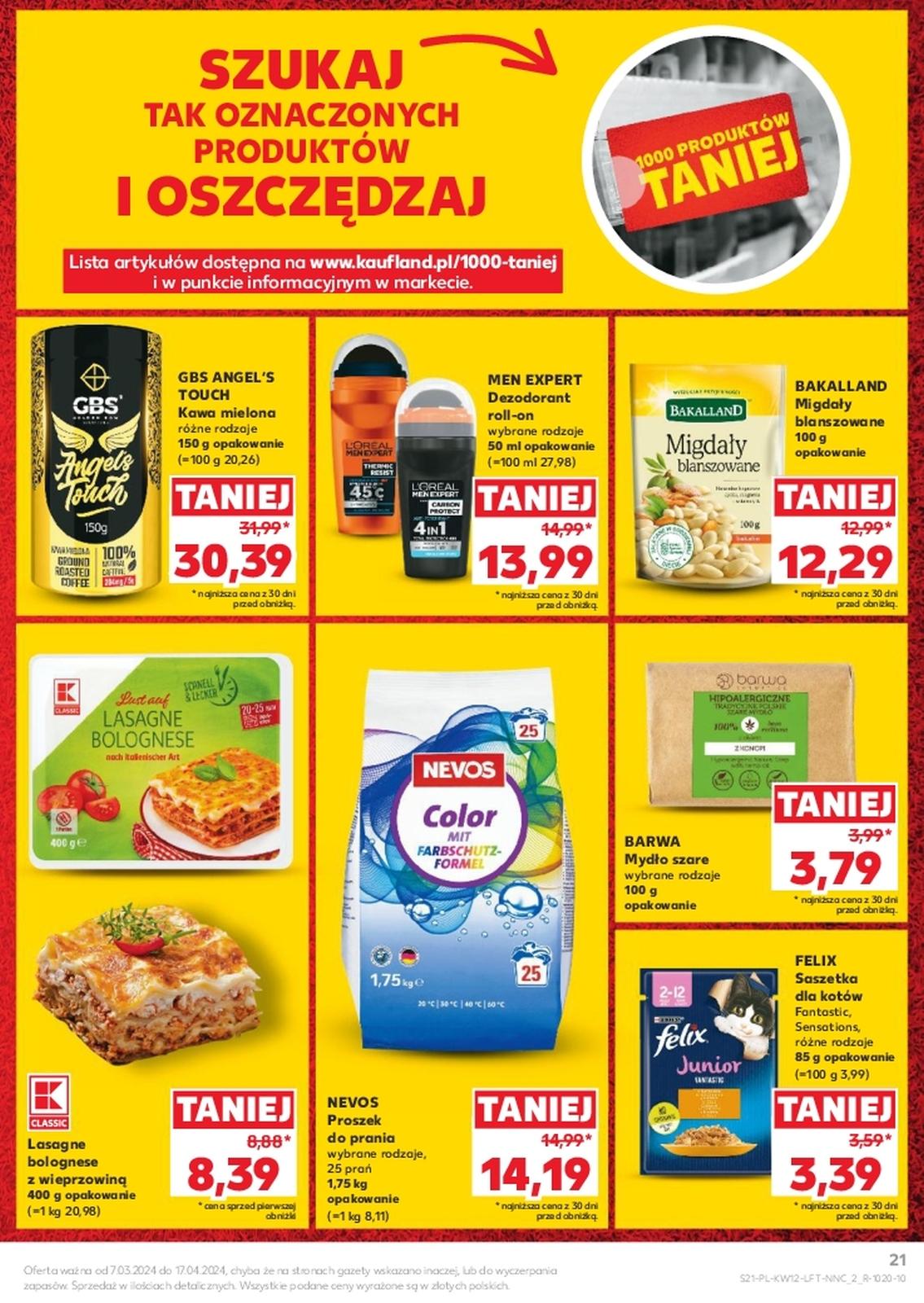 Gazetka promocyjna Kaufland str. 21