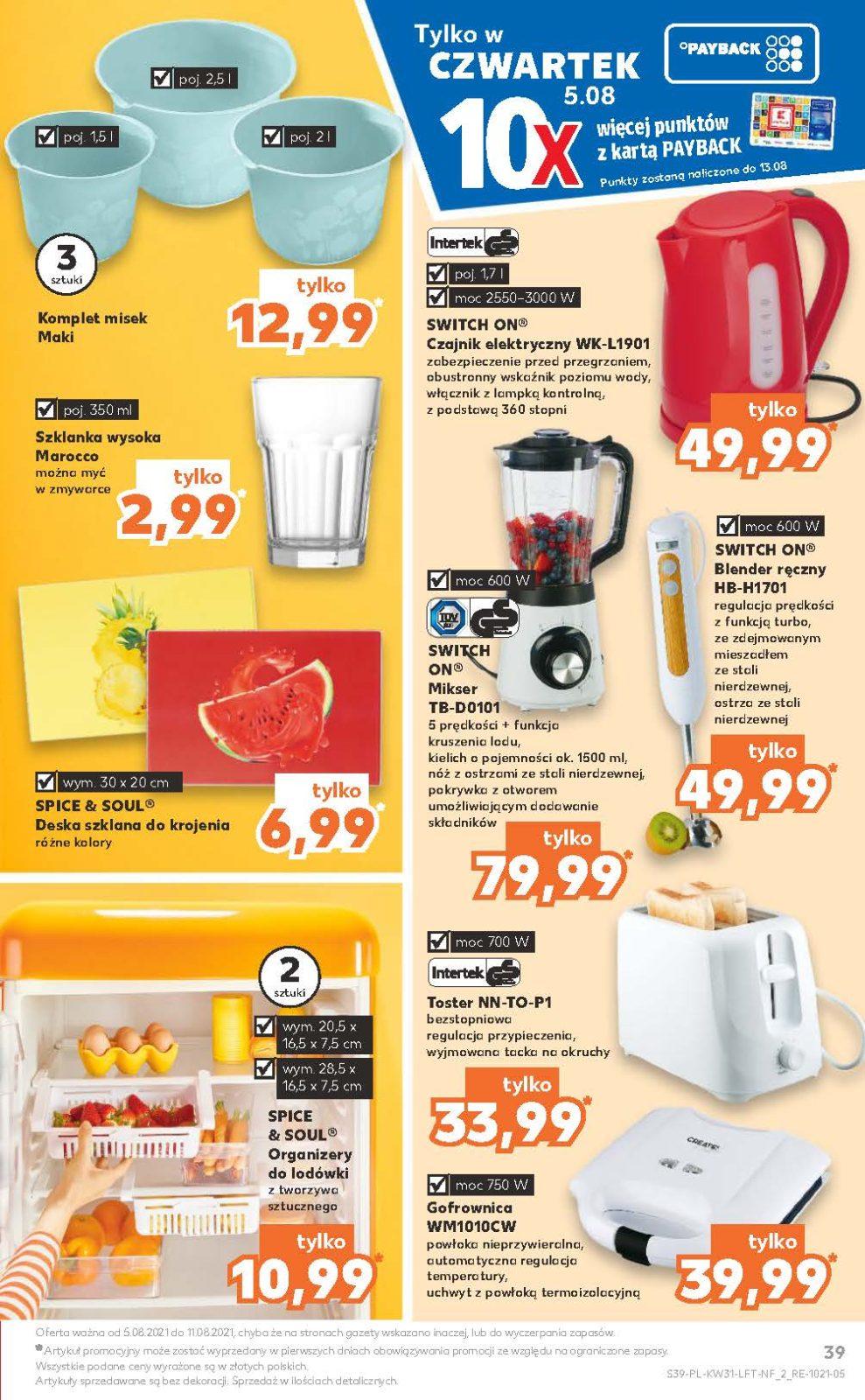 Gazetka promocyjna Kaufland str. 39