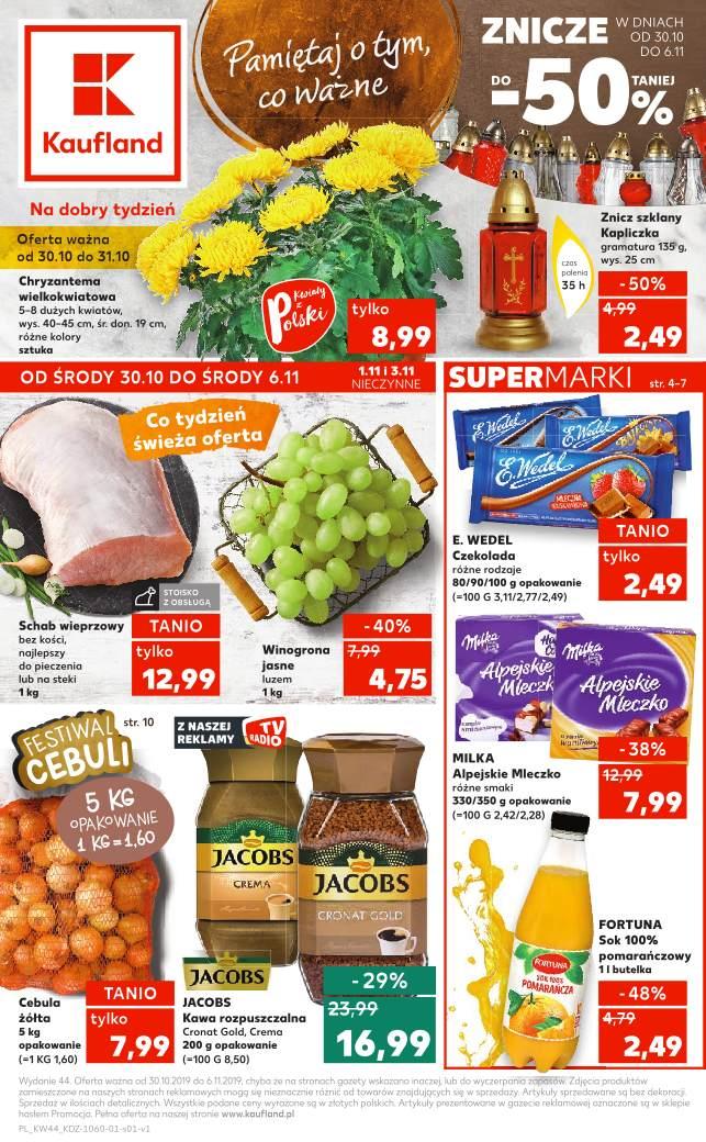 Gazetka promocyjna Kaufland str. 1