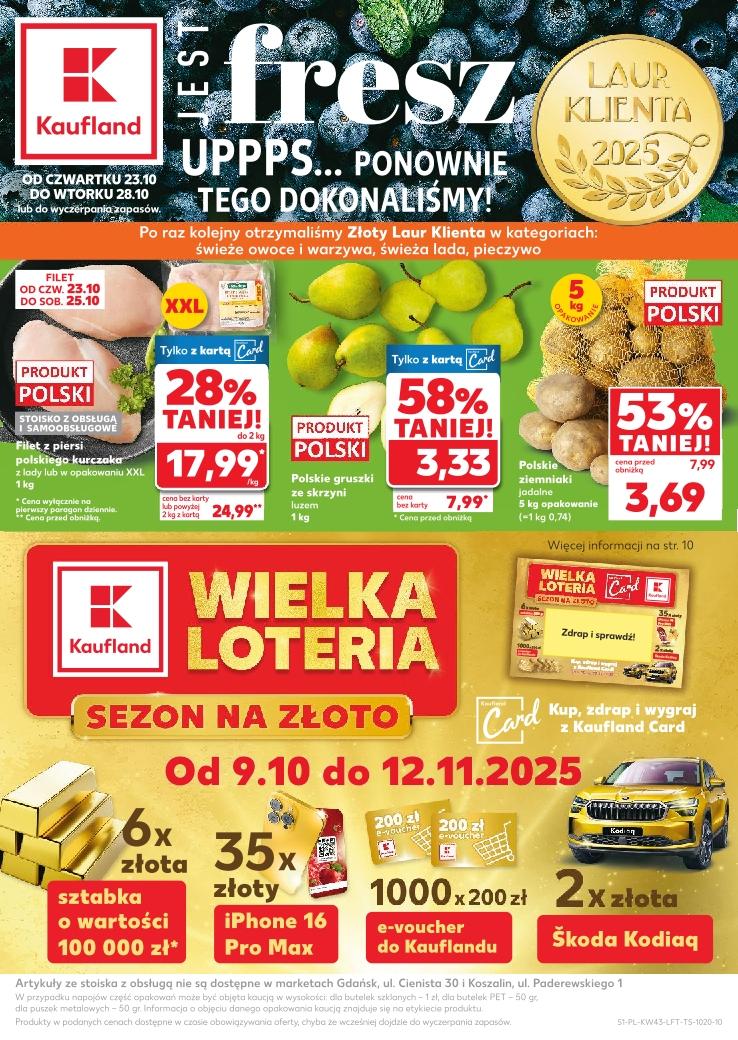 Gazetka promocyjna Kaufland str. 1