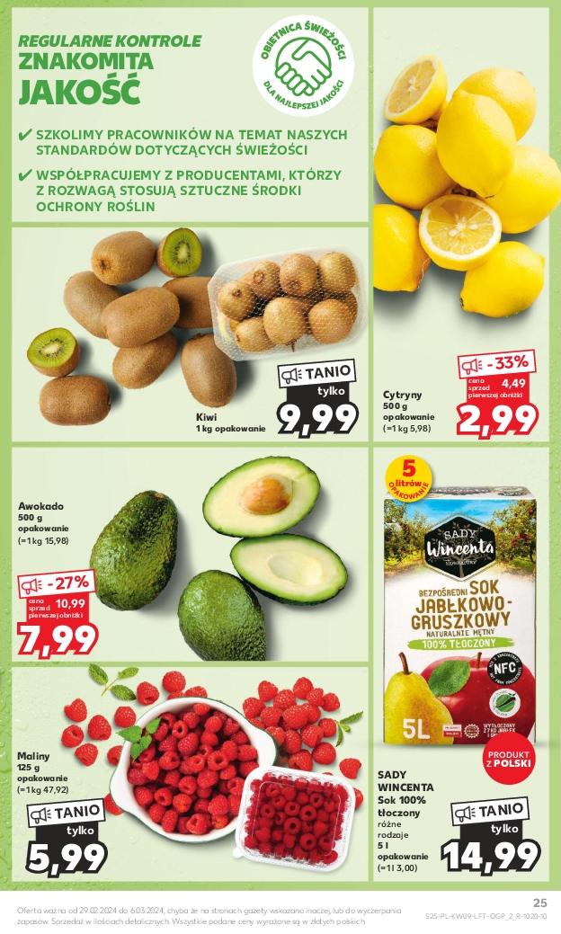 Gazetka promocyjna Kaufland str. 25