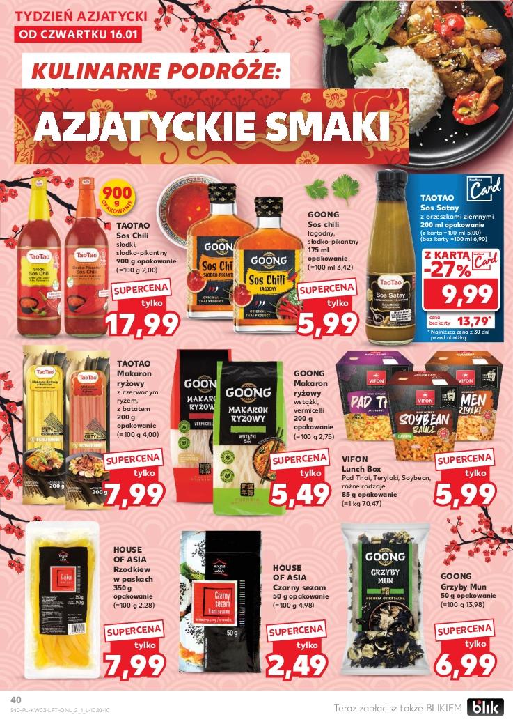 Gazetka promocyjna Kaufland str. 40