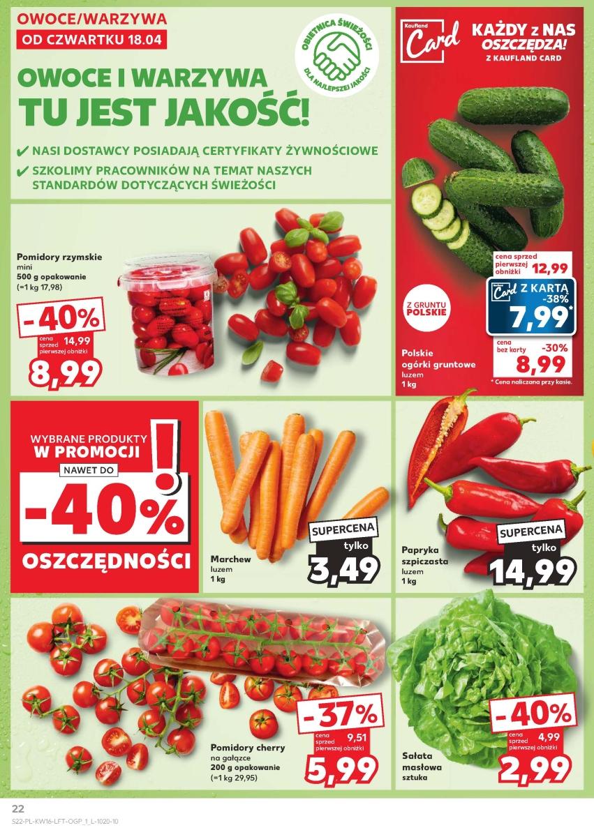Gazetka promocyjna Kaufland str. 22