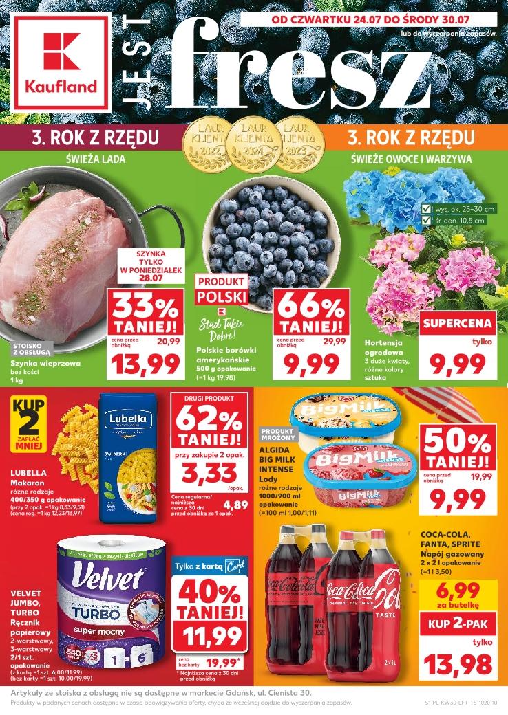 Gazetka promocyjna Kaufland str. 1