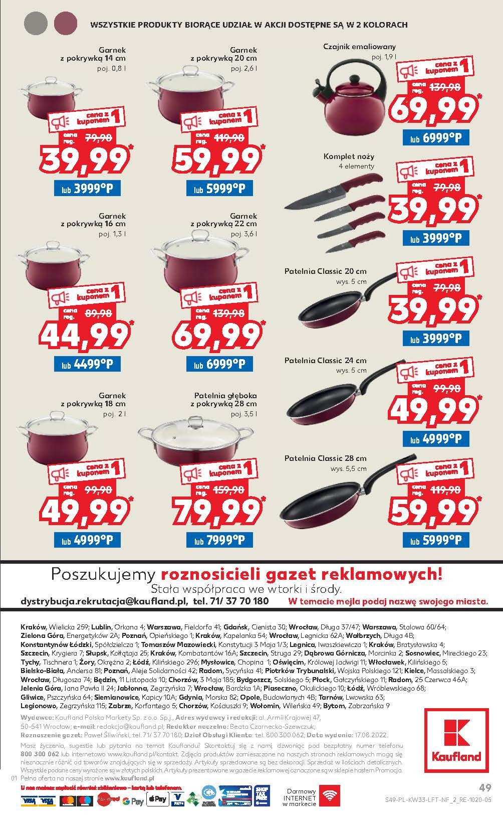 Gazetka promocyjna Kaufland str. 49