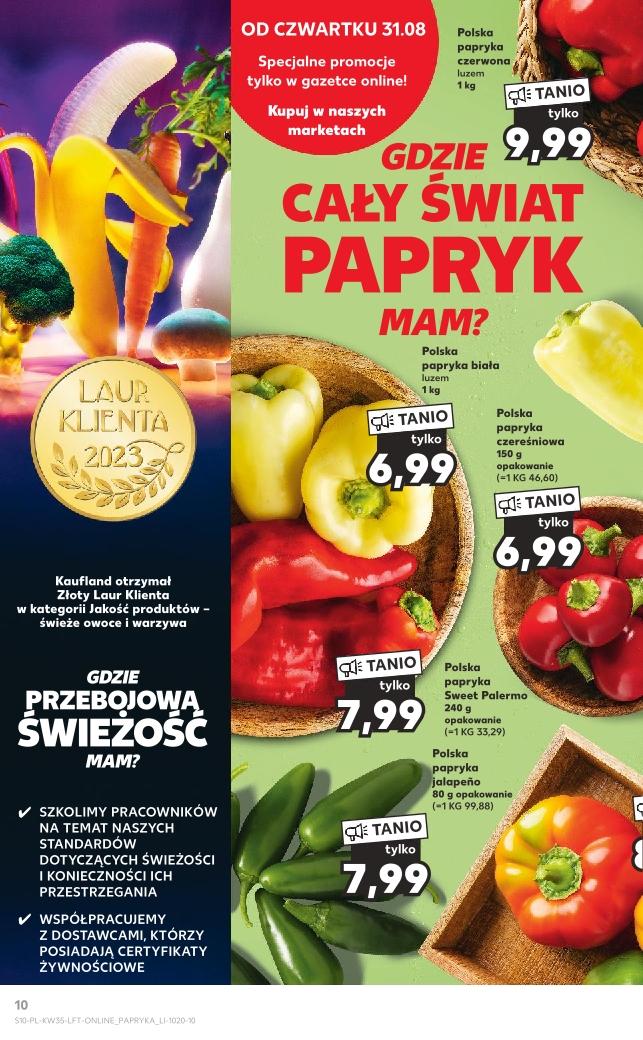 Gazetka promocyjna Kaufland str. 10
