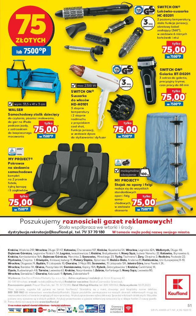 Gazetka promocyjna Kaufland str. 51