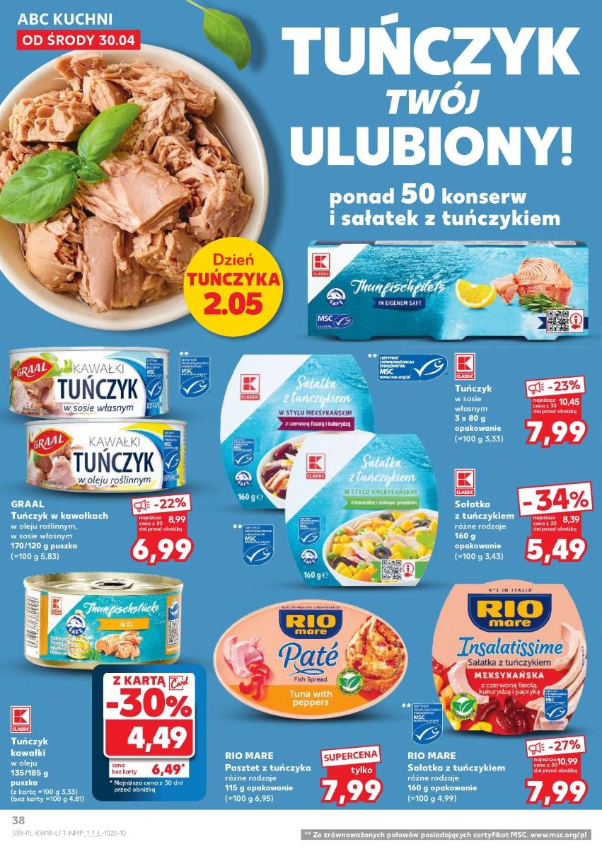 Gazetka promocyjna Kaufland str. 38