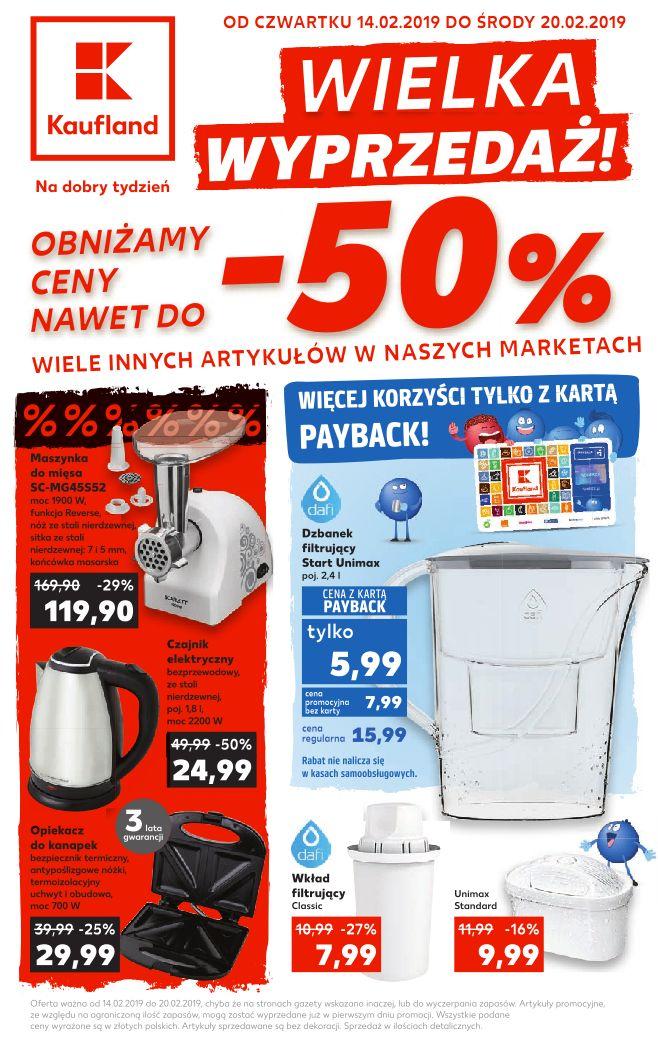 Gazetka promocyjna Kaufland str. 1