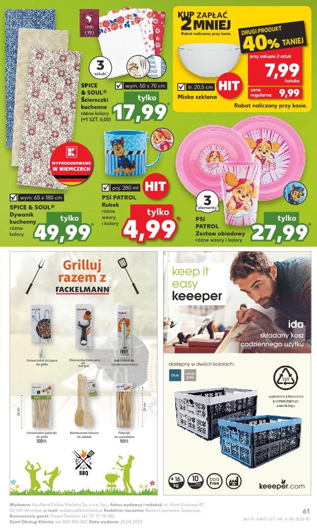 Gazetka promocyjna Kaufland str. 61