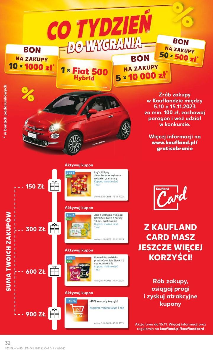 Gazetka promocyjna Kaufland str. 32