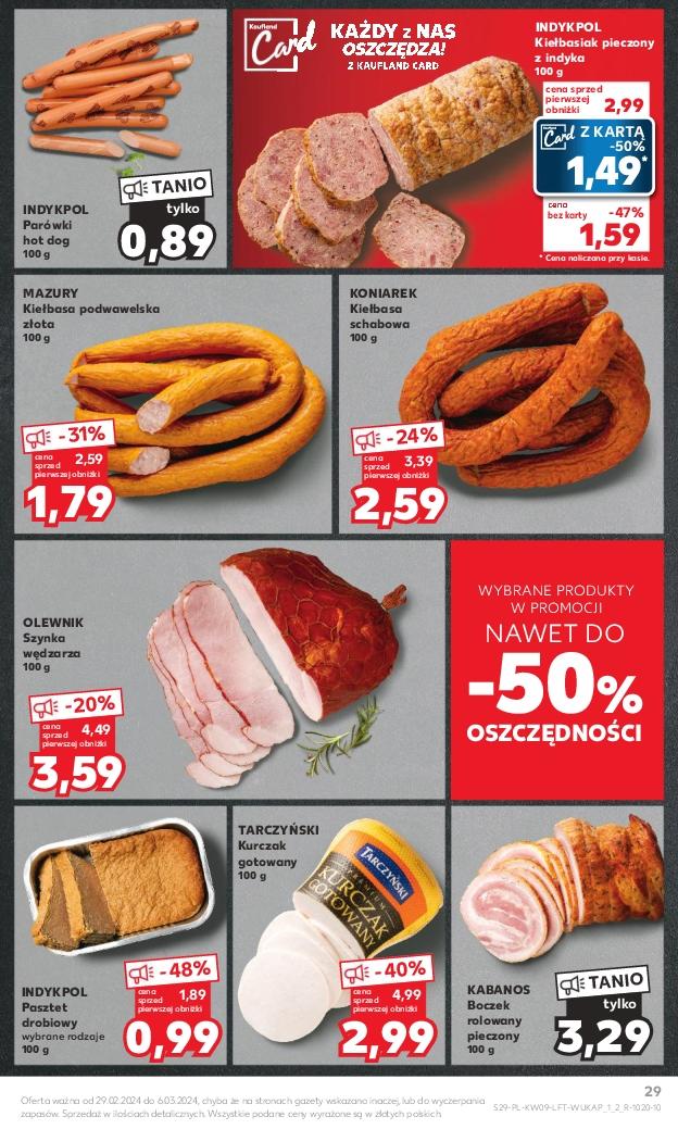 Gazetka promocyjna Kaufland str. 29