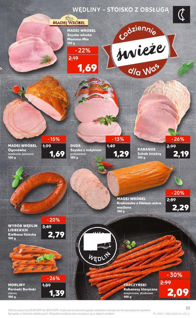 Gazetka promocyjna Kaufland str. 23