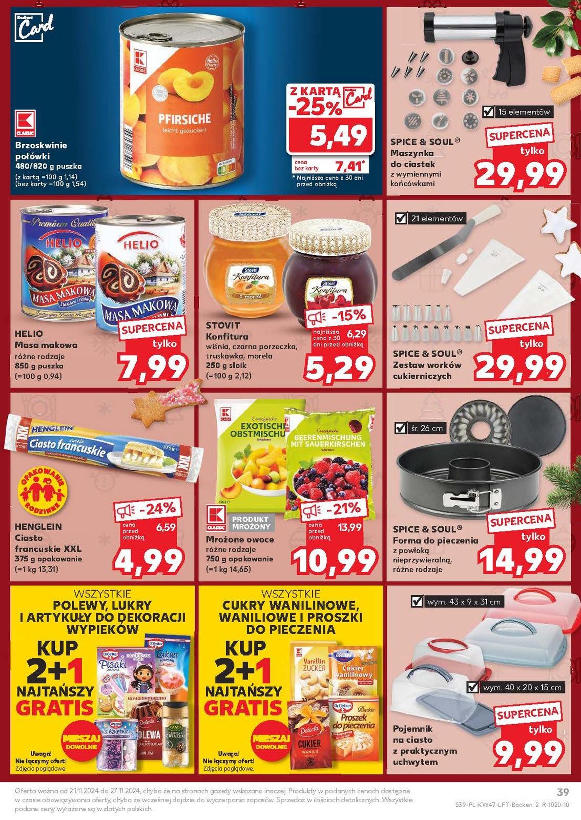 Gazetka promocyjna Kaufland str. 39