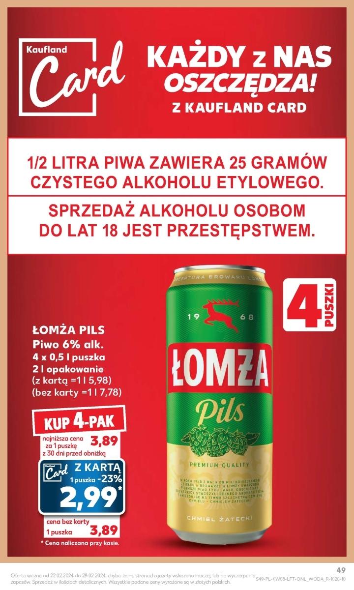 Gazetka promocyjna Kaufland str. 49