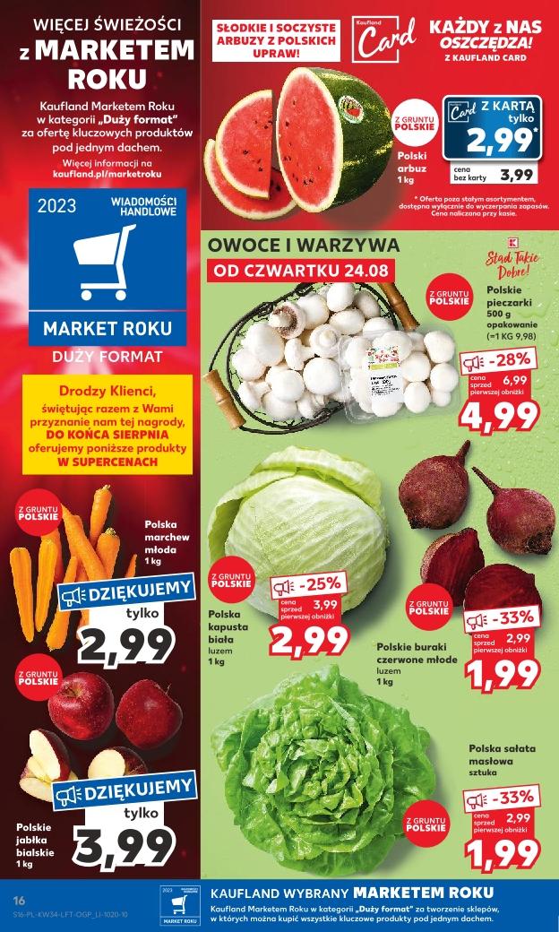 Gazetka promocyjna Kaufland str. 16