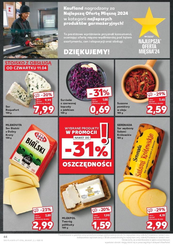 Gazetka promocyjna Kaufland str. 44