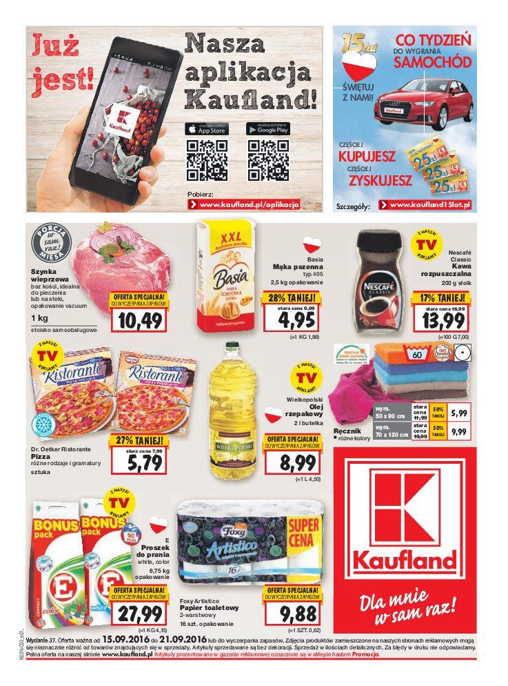 Gazetka promocyjna Kaufland str. 1