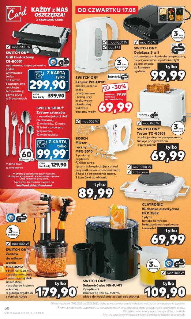 Gazetka promocyjna Kaufland str. 50