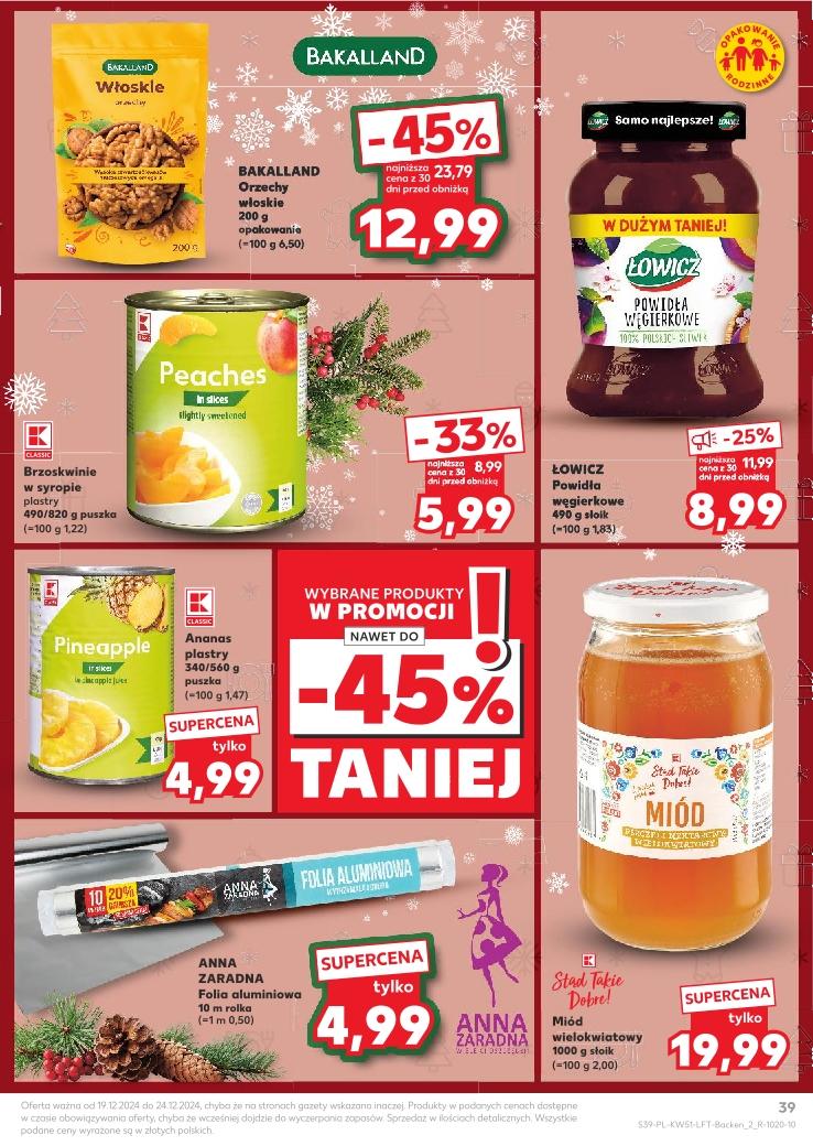 Gazetka promocyjna Kaufland str. 39