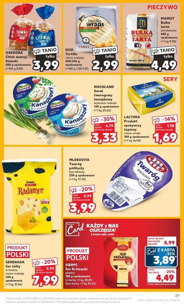 Gazetka promocyjna Kaufland str. 39