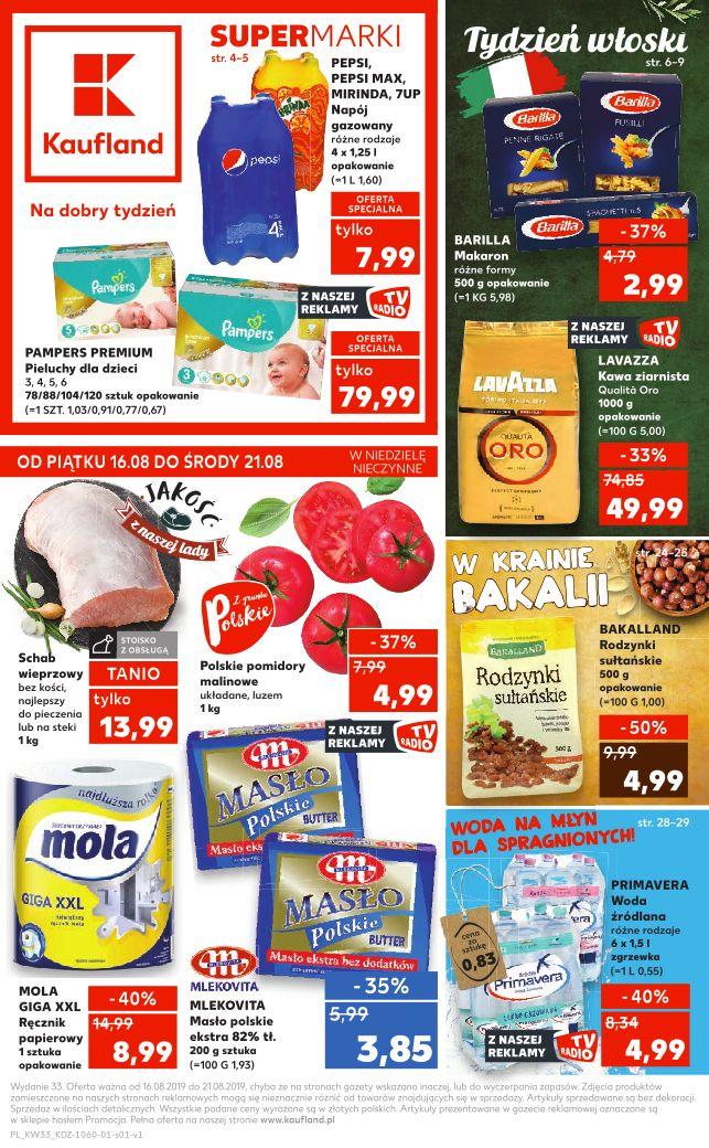 Gazetka promocyjna Kaufland str. 1