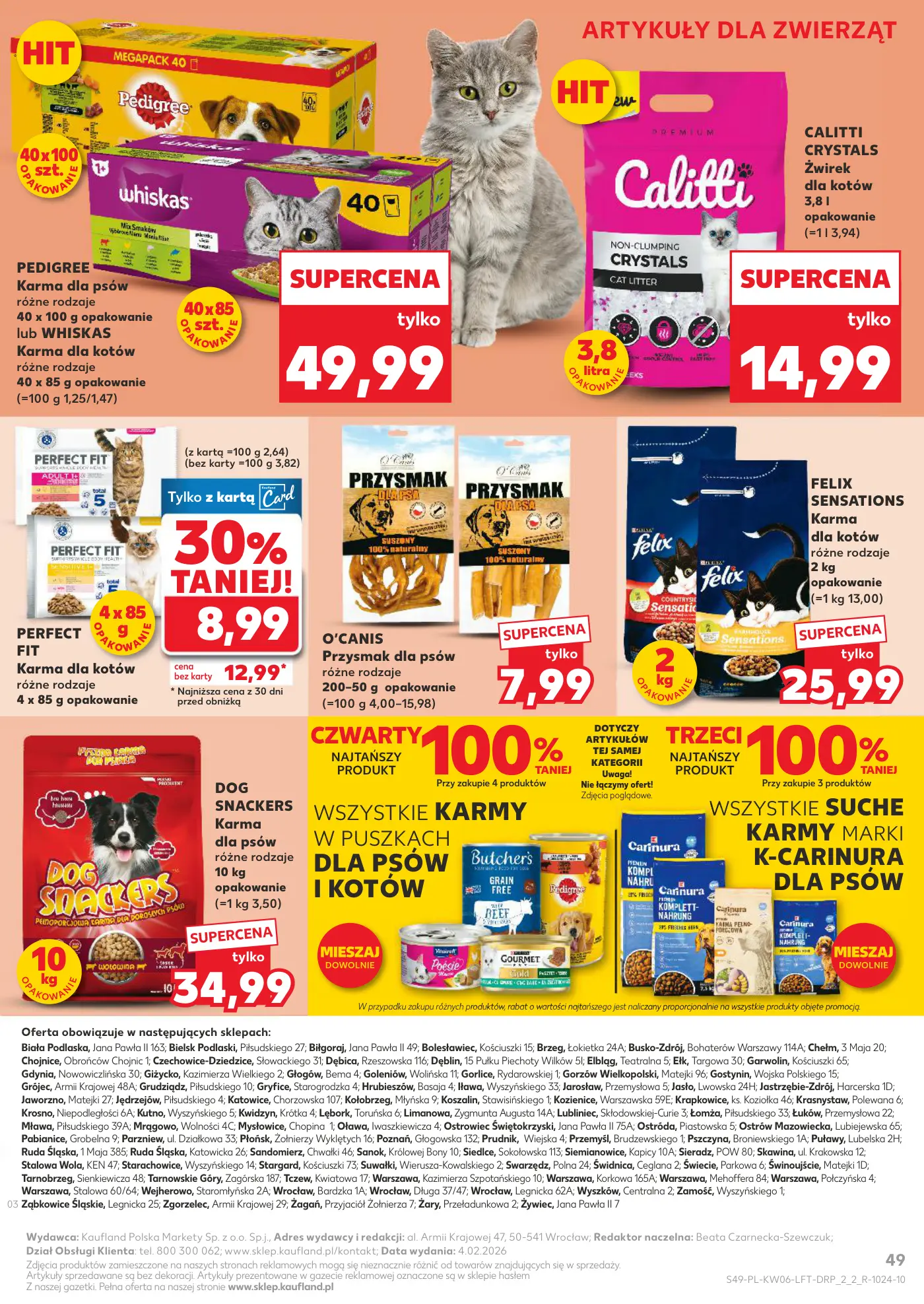 Gazetka promocyjna Kaufland str. 49