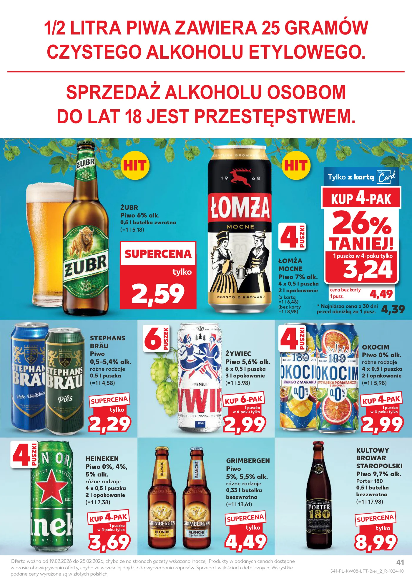 Gazetka promocyjna Kaufland str. 41