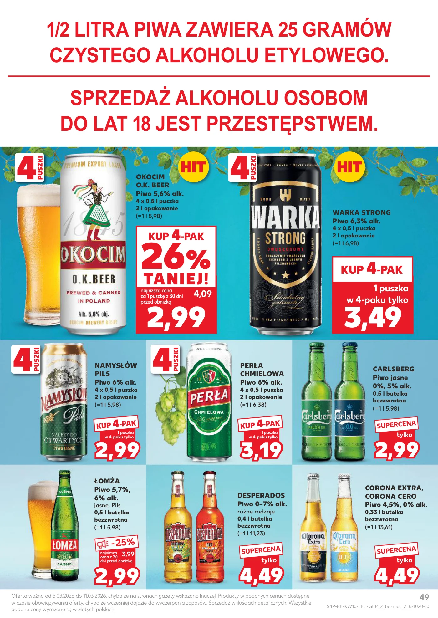 Gazetka promocyjna Kaufland str. 49